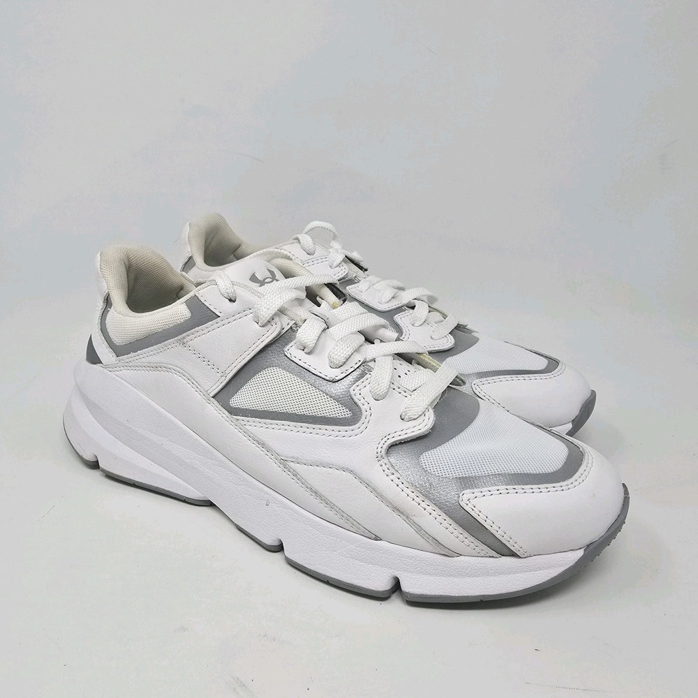 Under Armour Forge 96 Sneakers White Men's 10.5 Women's 12 Retro Chunky 3027719